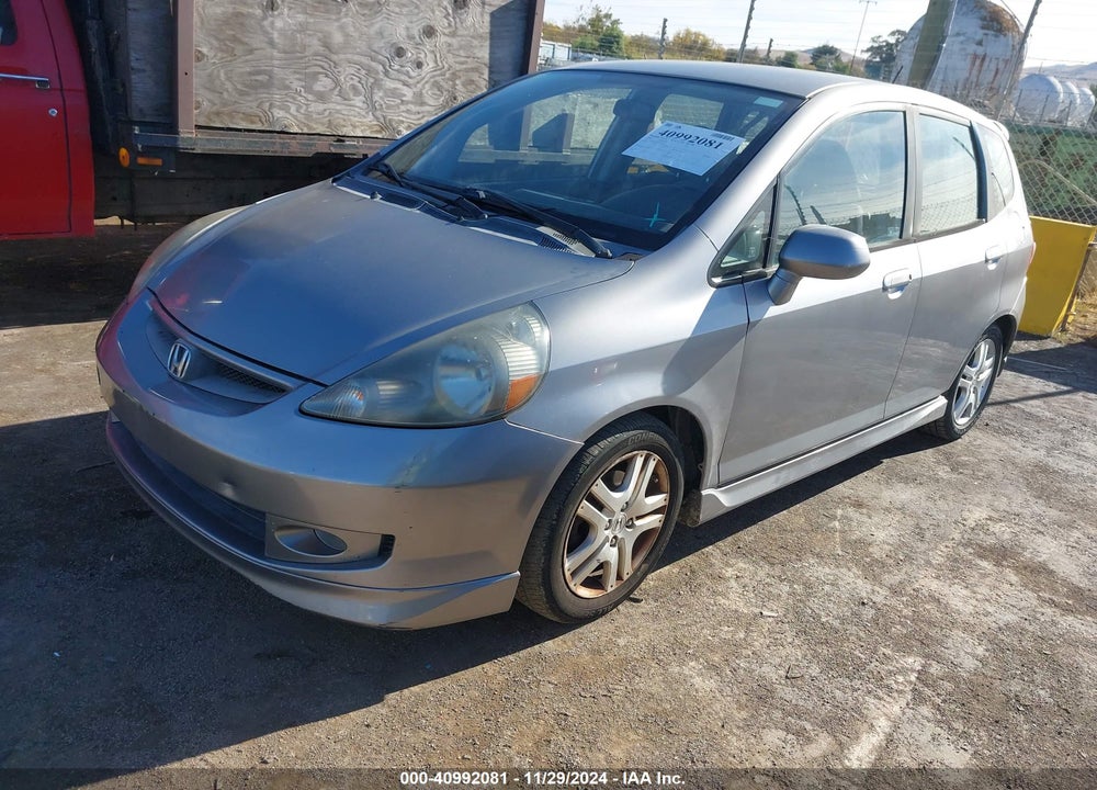 2008 HONDA FIT SPORT VIN: JHMGD38638S007570