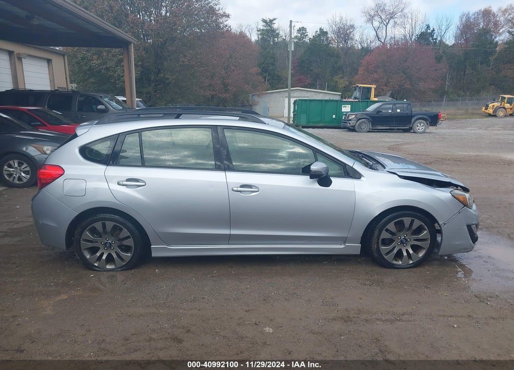 2015 SUBARU IMPREZA 2.0I SPORT LIMITED VIN: JF1GPAV60F8204682
