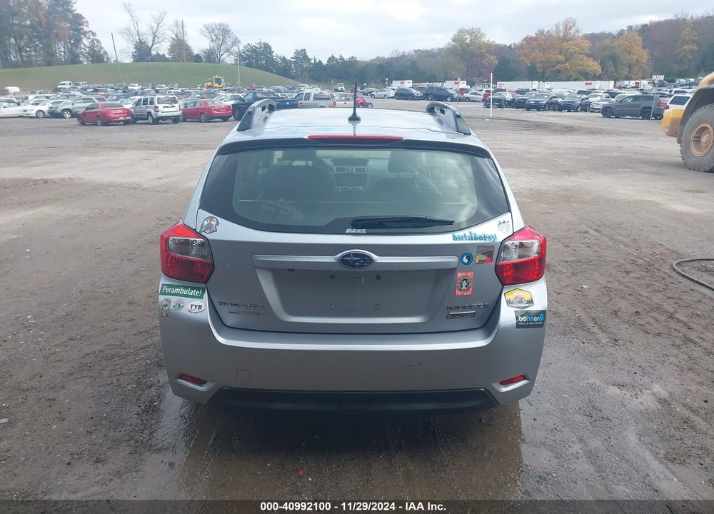 2015 SUBARU IMPREZA 2.0I SPORT LIMITED VIN: JF1GPAV60F8204682
