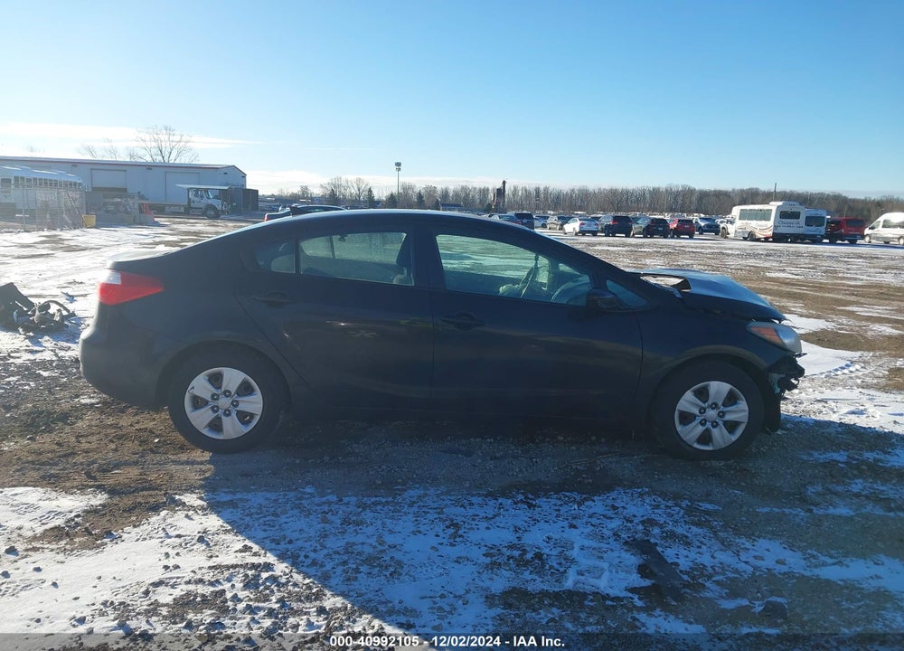 2016 KIA FORTE LX VIN: KNAFK4A63G5476008