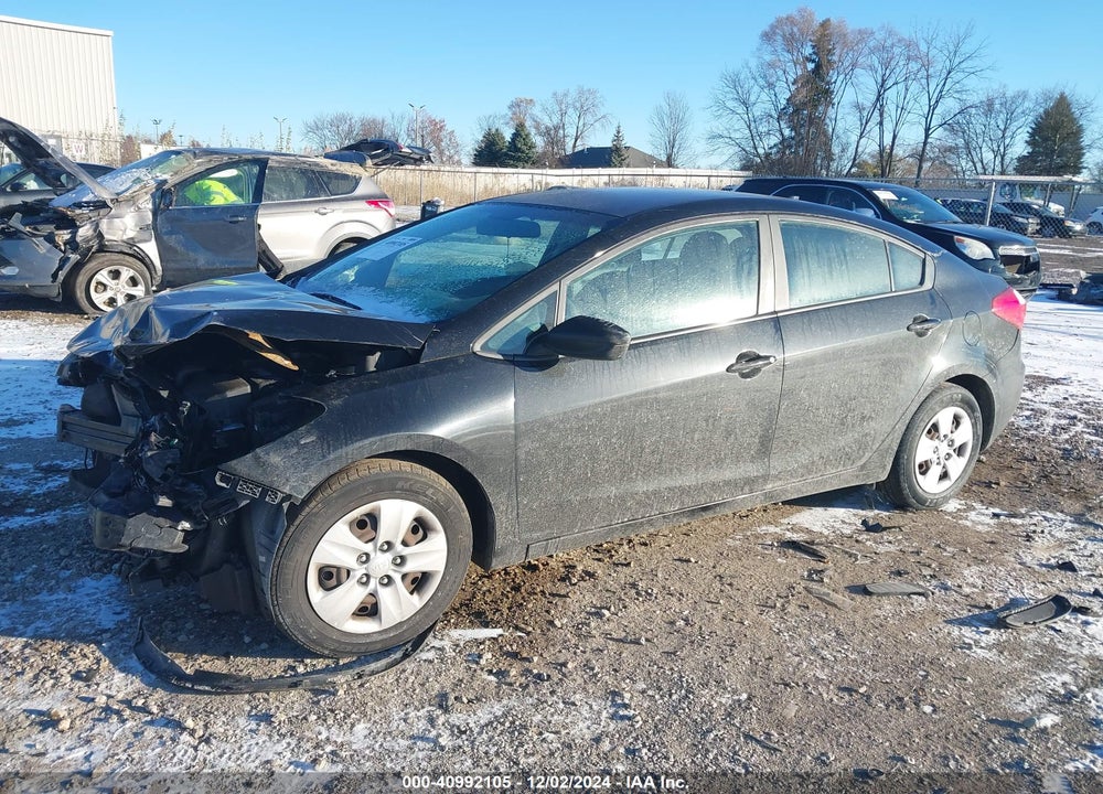 2016 KIA FORTE LX VIN: KNAFK4A63G5476008