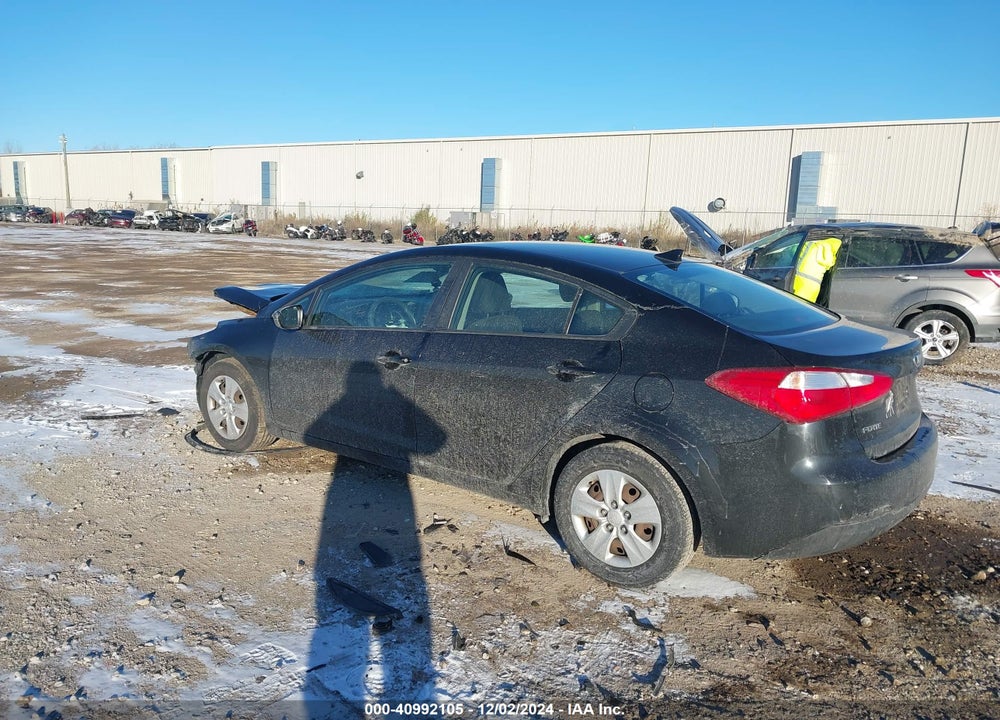 2016 KIA FORTE LX VIN: KNAFK4A63G5476008