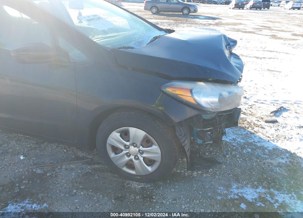 2016 KIA FORTE LX VIN: KNAFK4A63G5476008