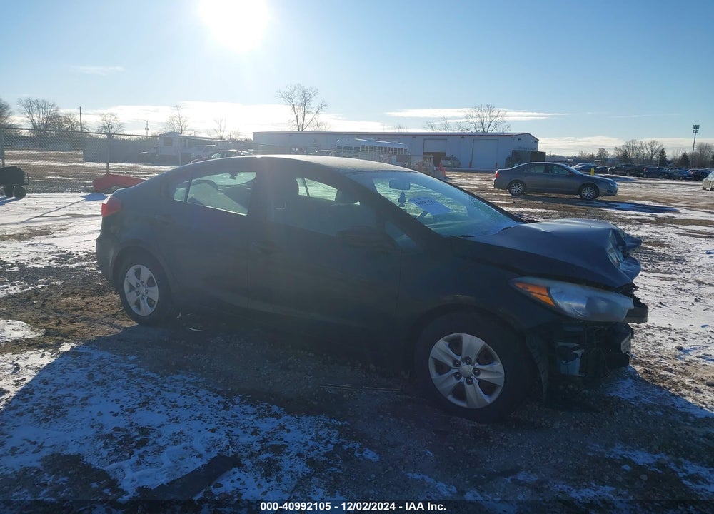 2016 KIA FORTE LX VIN: KNAFK4A63G5476008