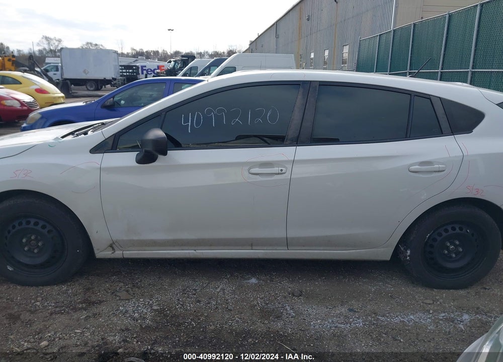 2017 SUBARU IMPREZA 2.0I VIN: 4S3GTAA61H3729701