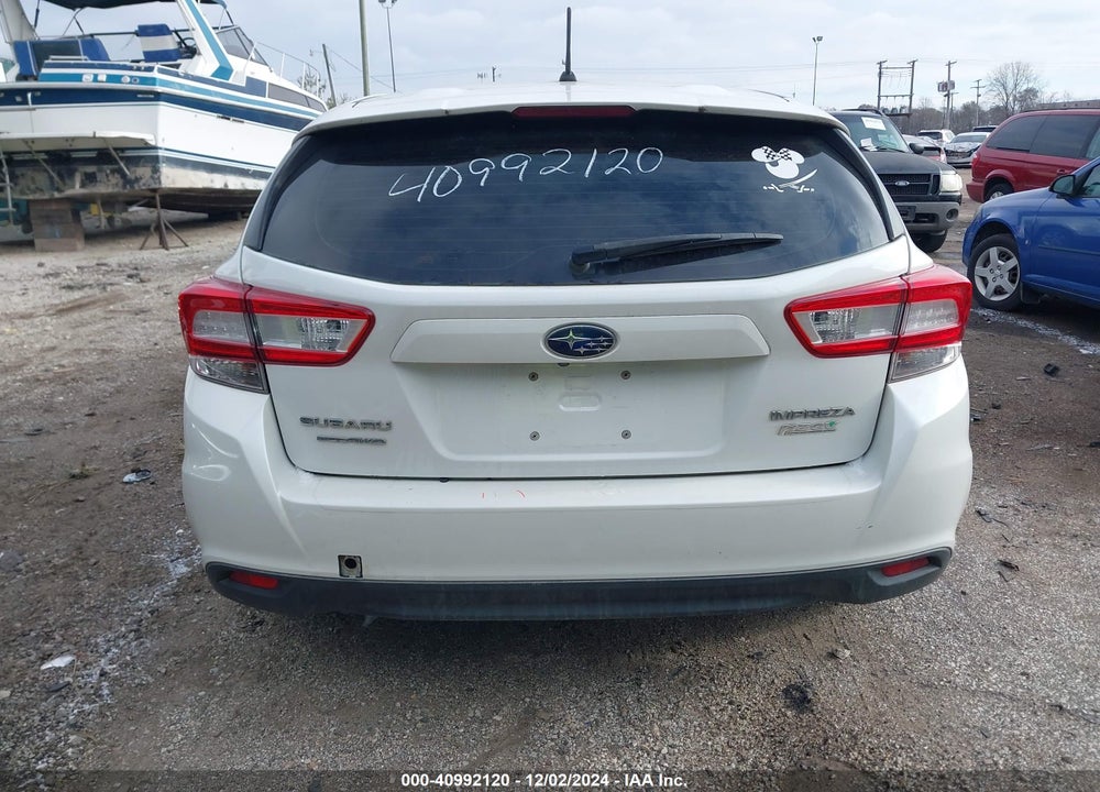 2017 SUBARU IMPREZA 2.0I VIN: 4S3GTAA61H3729701
