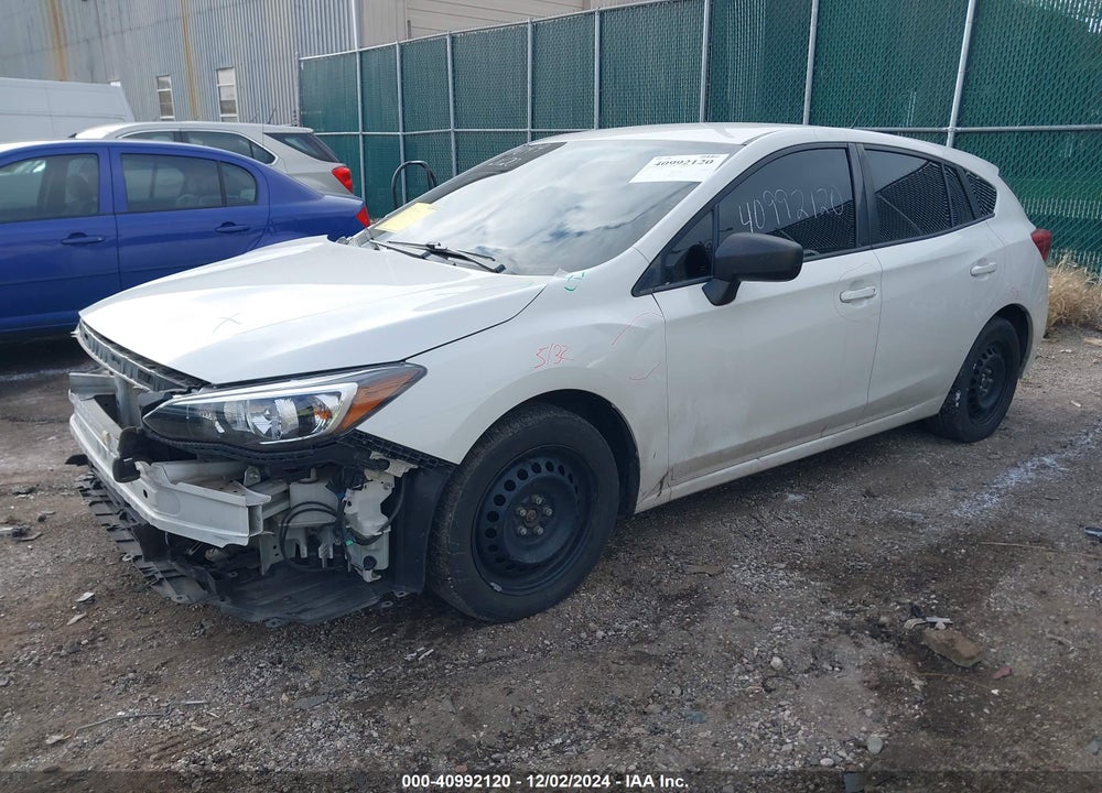 2017 SUBARU IMPREZA 2.0I VIN: 4S3GTAA61H3729701