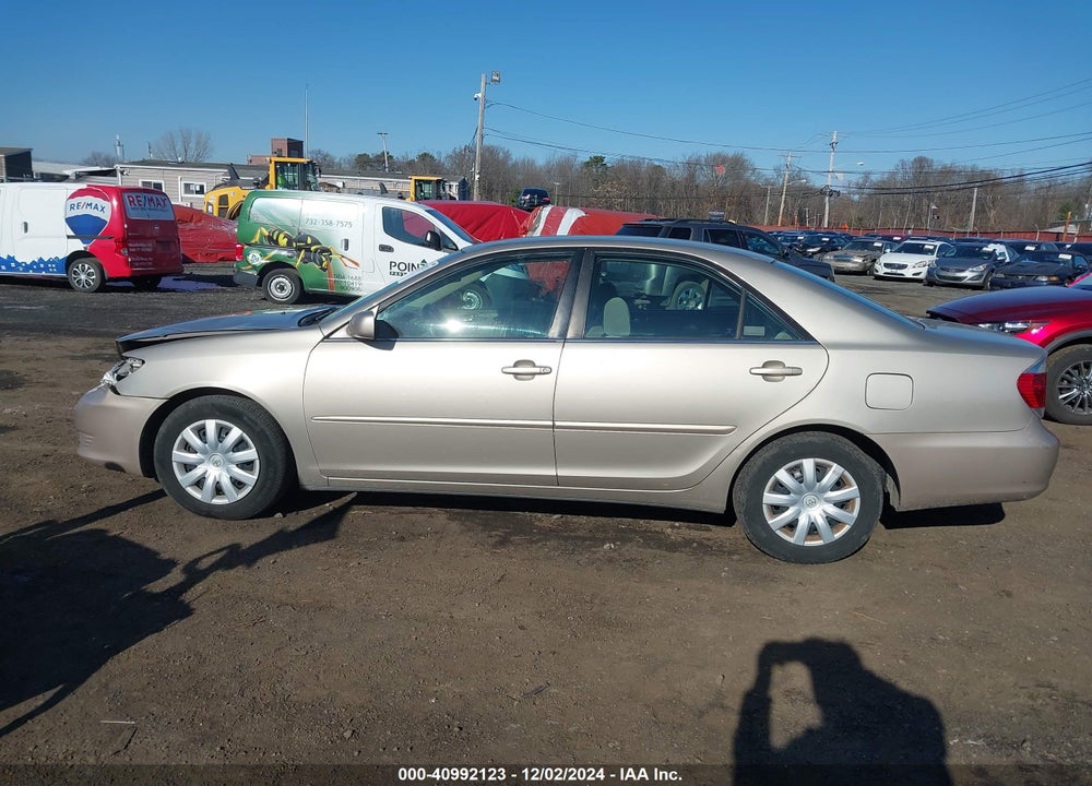 2005 TOYOTA CAMRY LE VIN: 4T1BE32K45U396018