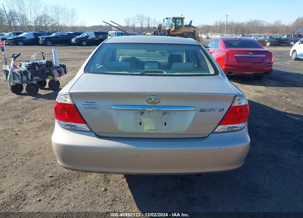 2005 TOYOTA CAMRY LE VIN: 4T1BE32K45U396018