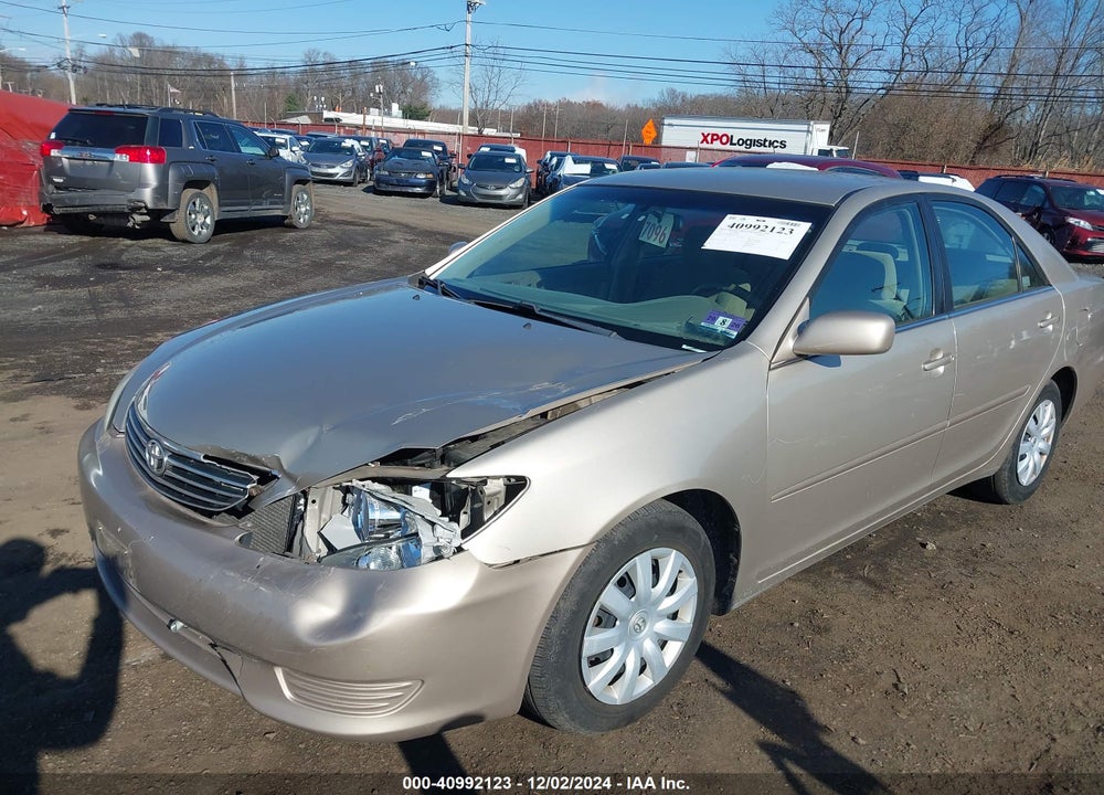 2005 TOYOTA CAMRY LE VIN: 4T1BE32K45U396018