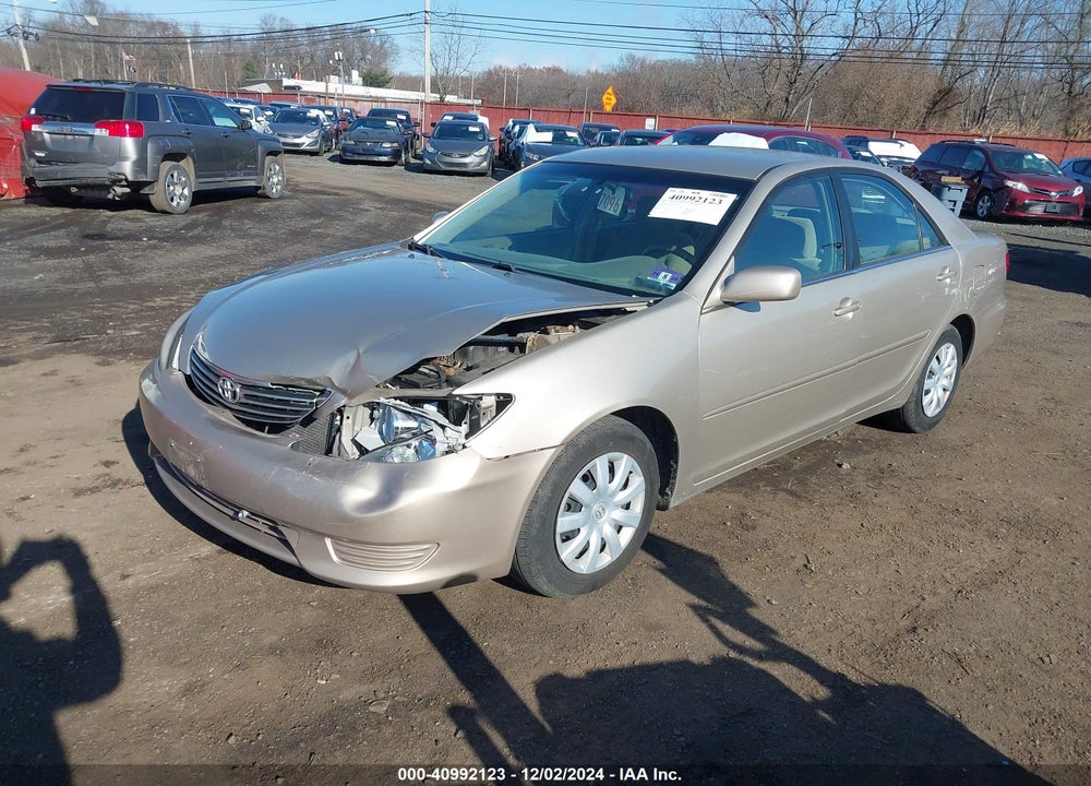 2005 TOYOTA CAMRY LE VIN: 4T1BE32K45U396018