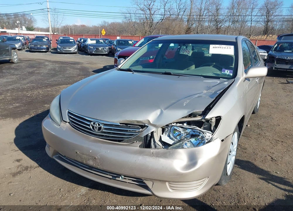 2005 TOYOTA CAMRY LE VIN: 4T1BE32K45U396018