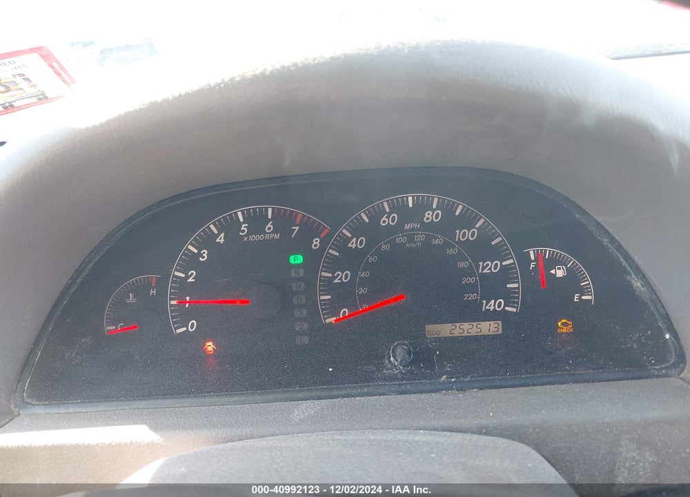 2005 TOYOTA CAMRY LE VIN: 4T1BE32K45U396018
