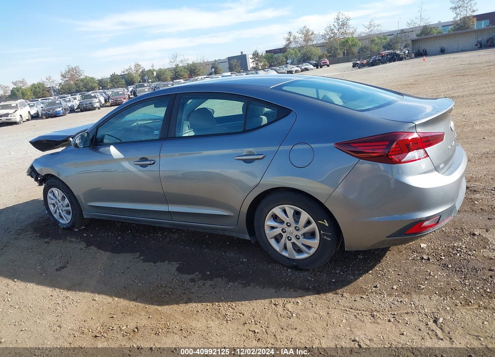 2019 HYUNDAI ELANTRA SE VIN: KMHD74LF1KU809292