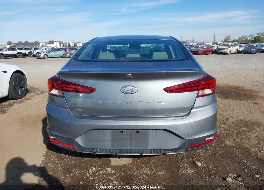 2019 HYUNDAI ELANTRA SE VIN: KMHD74LF1KU809292