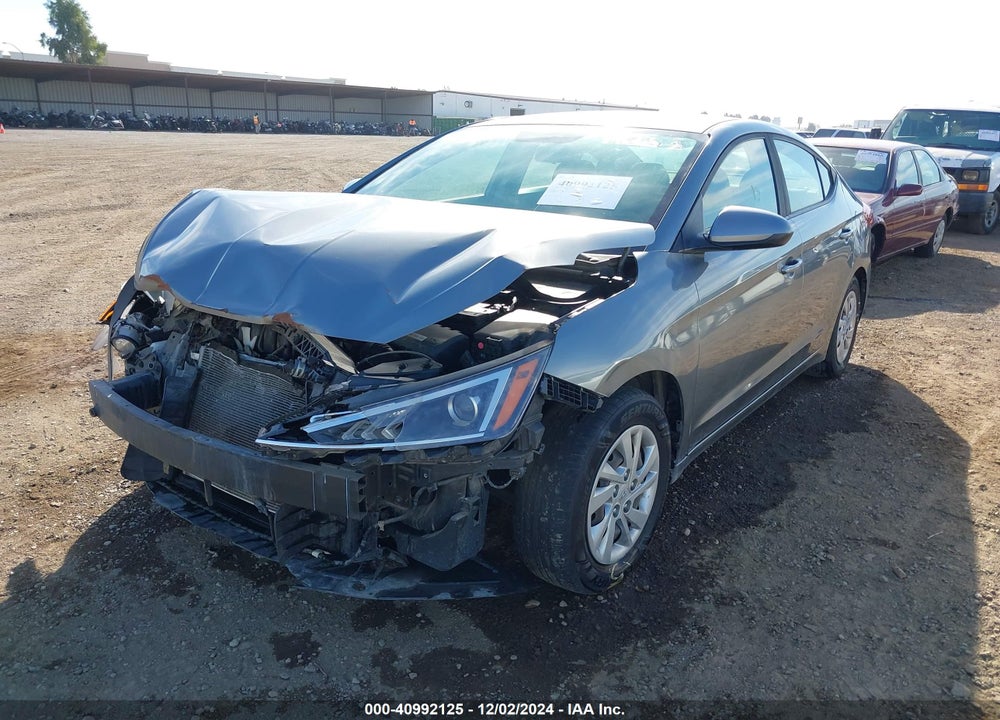 2019 HYUNDAI ELANTRA SE VIN: KMHD74LF1KU809292