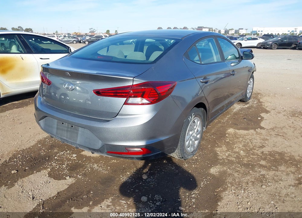 2019 HYUNDAI ELANTRA SE VIN: KMHD74LF1KU809292