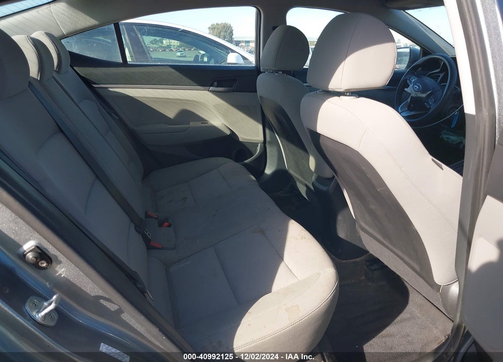 2019 HYUNDAI ELANTRA SE VIN: KMHD74LF1KU809292