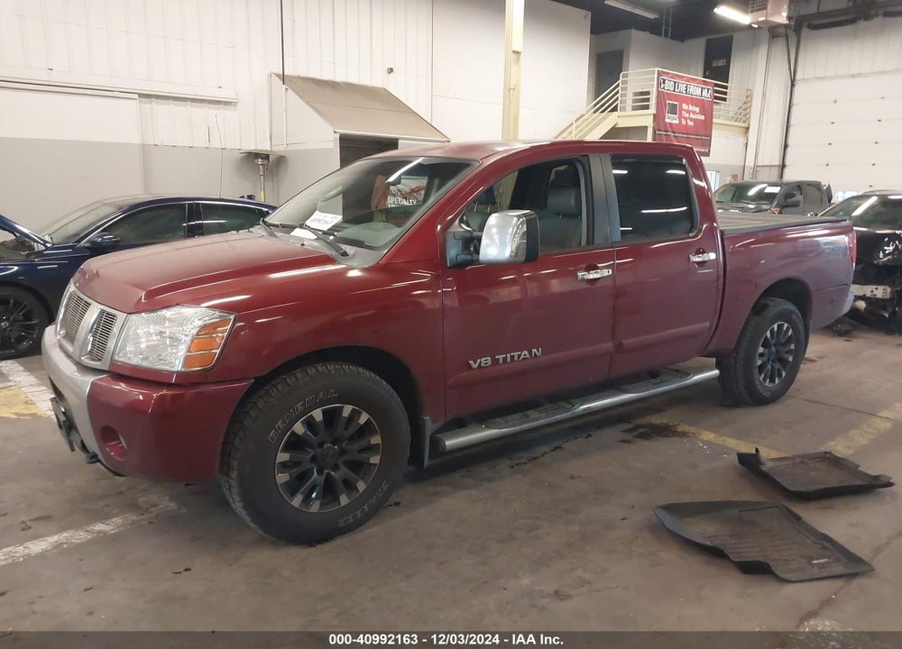 2007 NISSAN TITAN LE VIN: 1N6AA07B77N245641