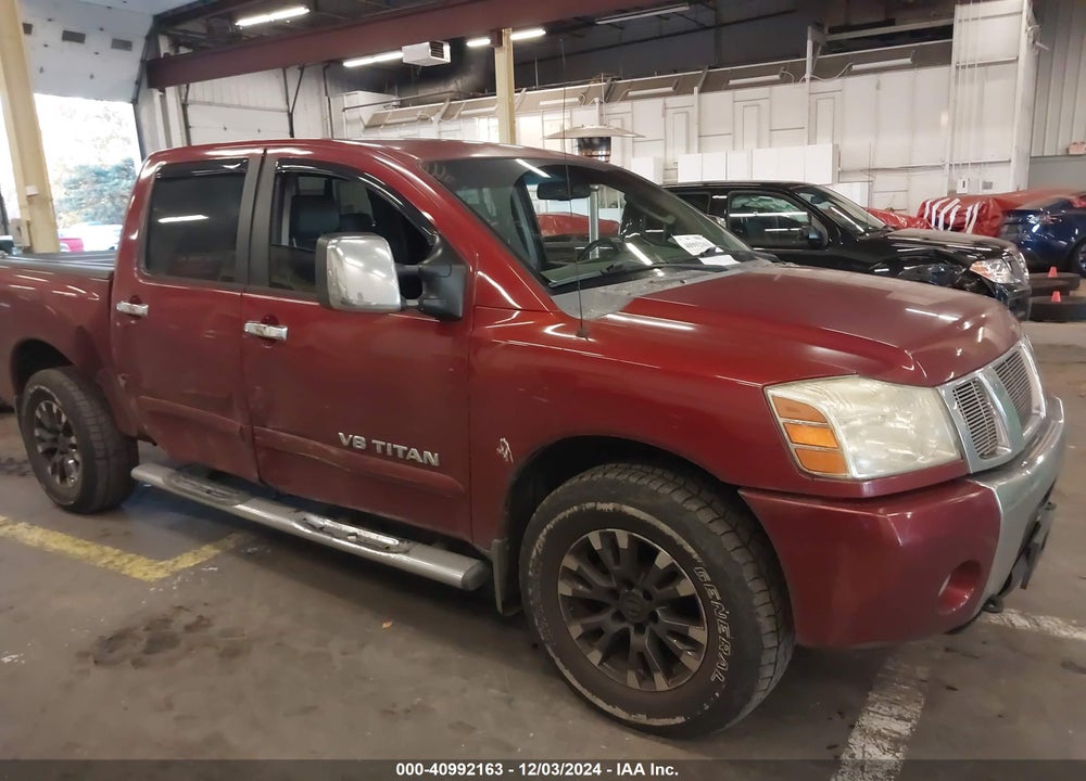 2007 NISSAN TITAN LE VIN: 1N6AA07B77N245641