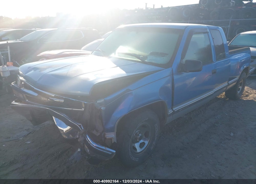 1997 CHEVROLET C1500 FLEETSIDE VIN: 2GCEC19R7V1236046