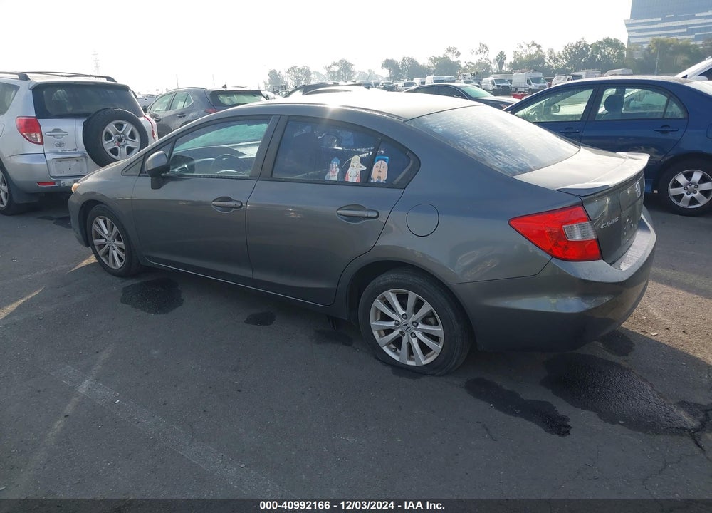 2012 HONDA CIVIC EX VIN: 2HGFB2F83CH301232
