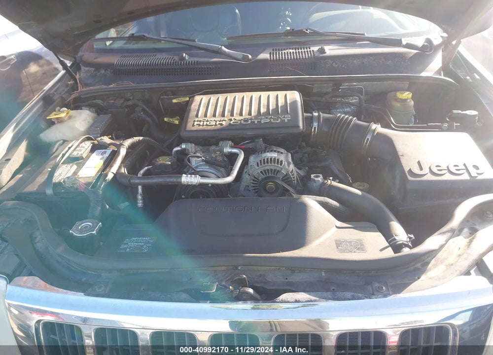 2004 JEEP GRAND CHEROKEE OVERLAND VIN: 1J8GX68J14C157480
