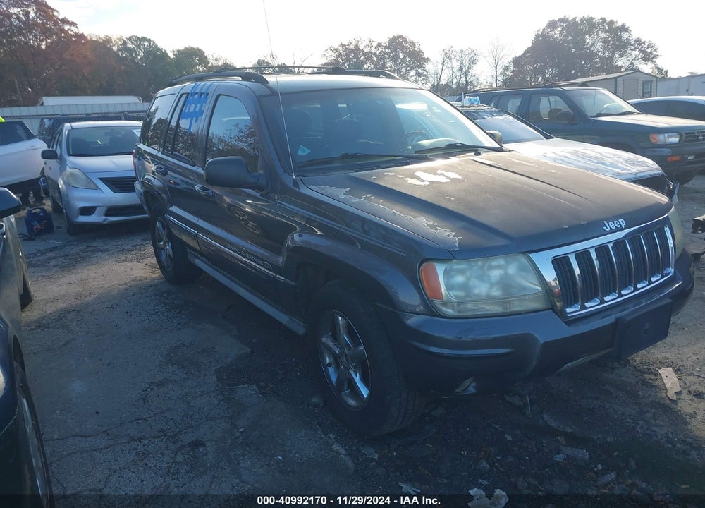 2004 JEEP GRAND CHEROKEE OVERLAND VIN: 1J8GX68J14C157480