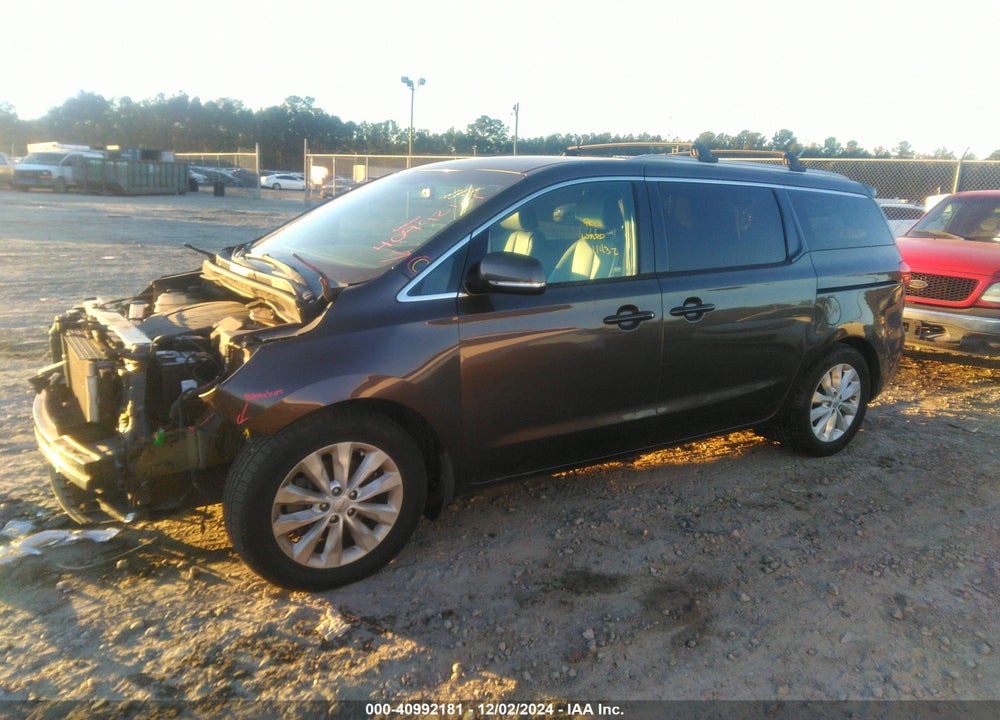 2017 KIA SEDONA EX VIN: KNDMC5C11H6258207