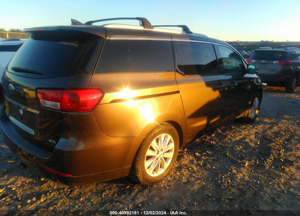 2017 KIA SEDONA EX VIN: KNDMC5C11H6258207