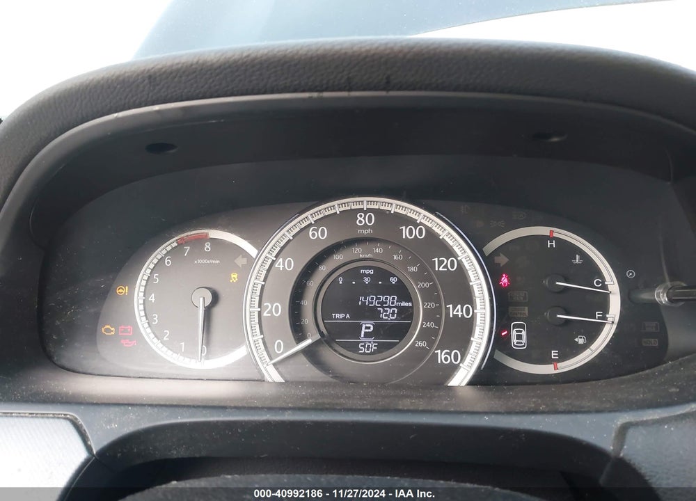 2013 HONDA ACCORD LX VIN: 1HGCR2F33DA221626