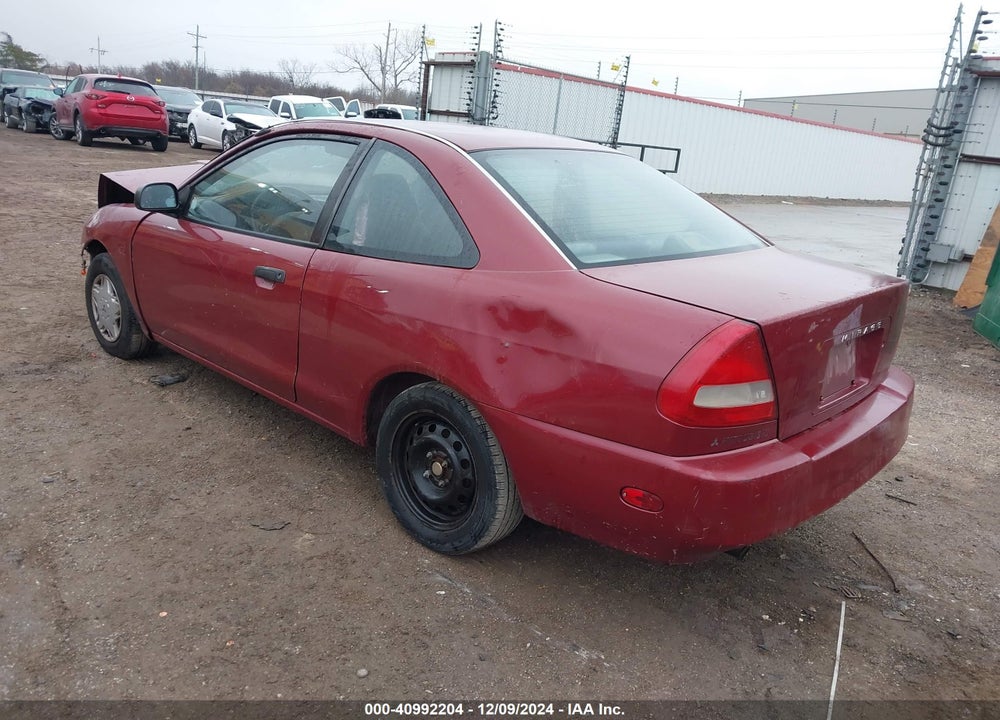 1998 MITSUBISHI MIRAGE DE VIN: JA3AY11A8WU017459