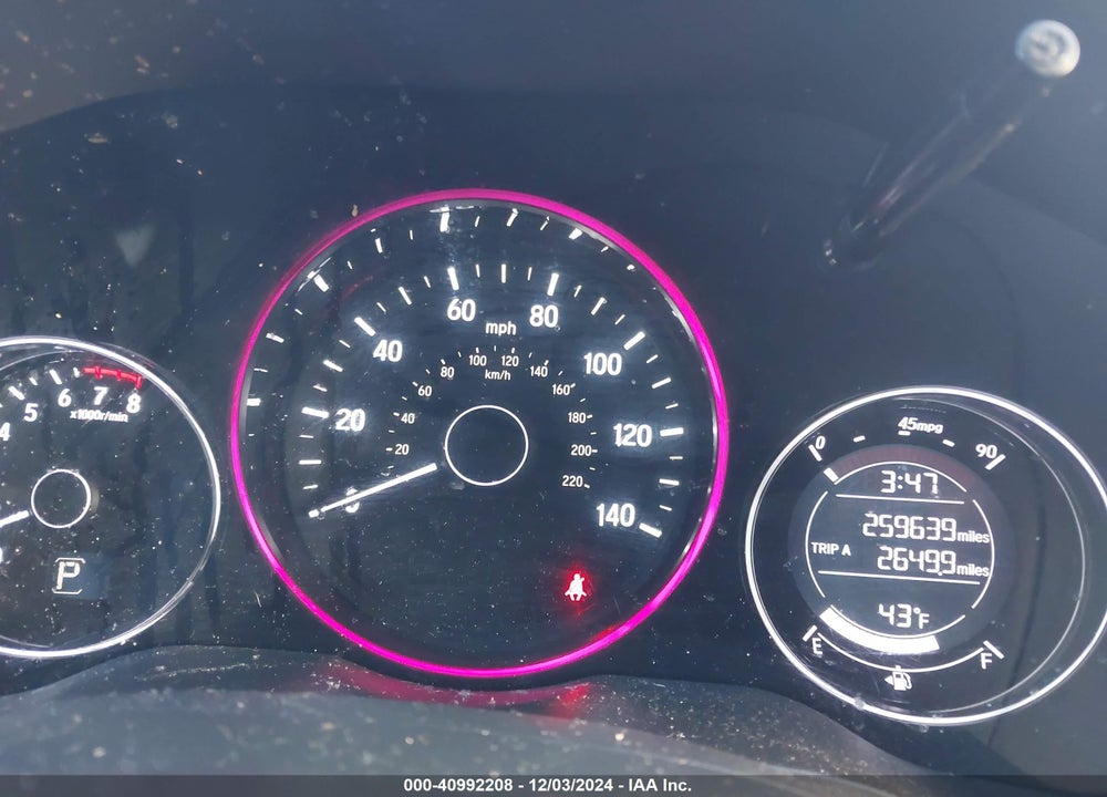 2016 HONDA HR-V EX VIN: 3CZRU6H56GM718443