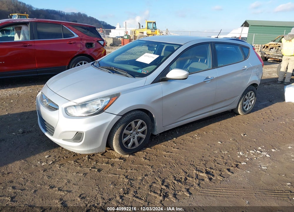 2014 HYUNDAI ACCENT GS VIN: KMHCT5AE5EU146868