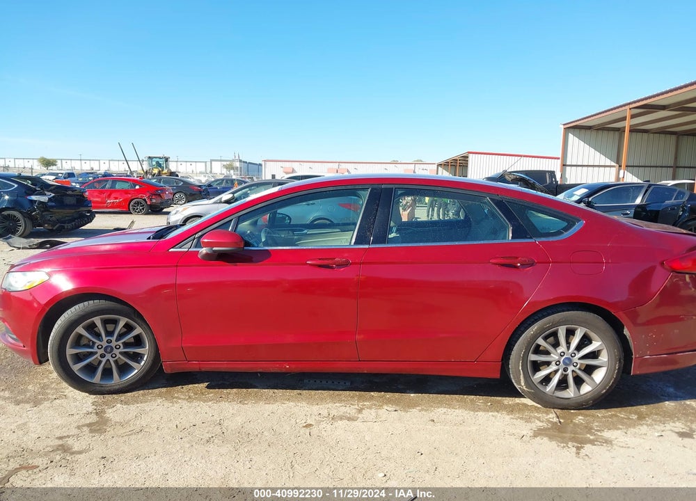2017 FORD FUSION SE VIN: 3FA6P0H76HR159985