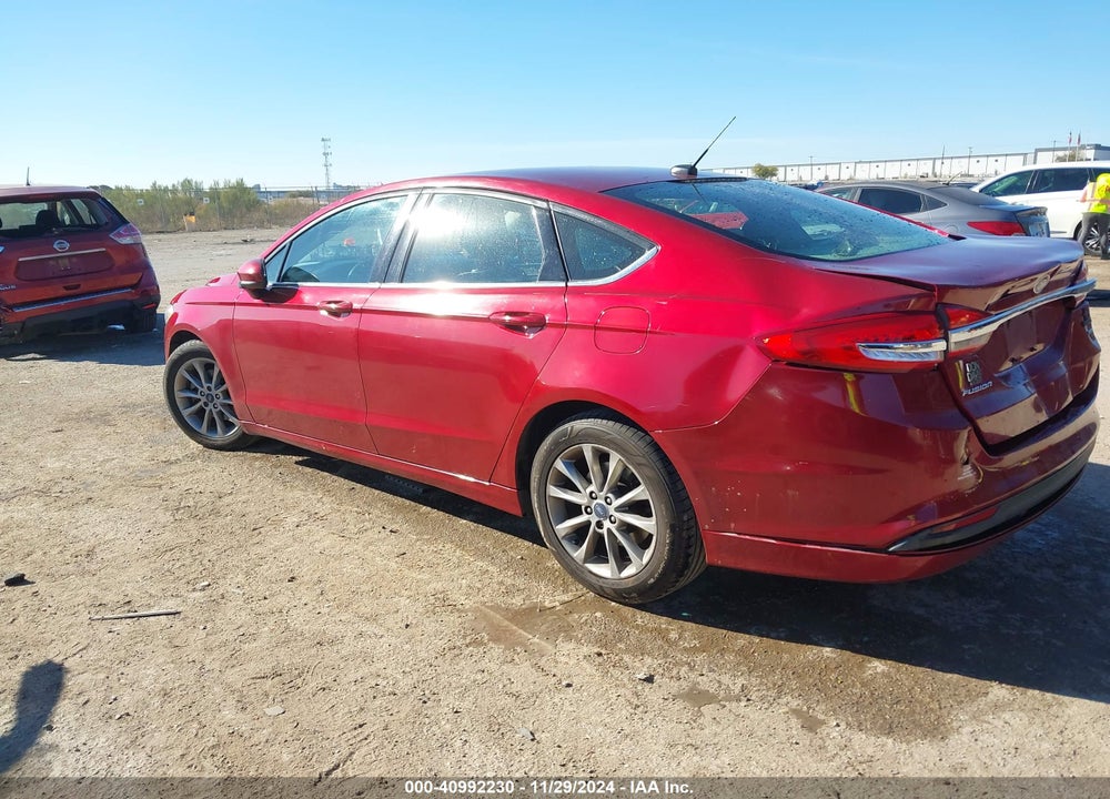2017 FORD FUSION SE VIN: 3FA6P0H76HR159985