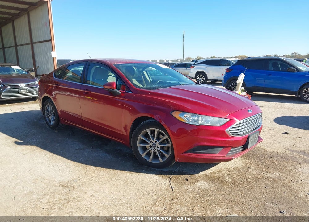 2017 FORD FUSION SE VIN: 3FA6P0H76HR159985