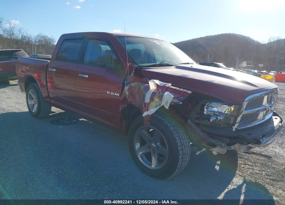 2010 DODGE RAM 1500 SLT/SPORT/TRX VIN: 1D7RV1CT6AS186661