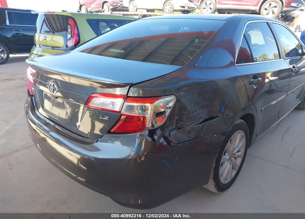 2012 TOYOTA CAMRY VIN: 4T1BF1FK1CU006257