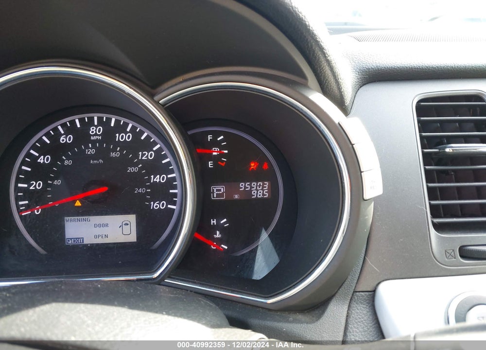 2011 NISSAN MURANO SV VIN: JN8AZ1MUXBW066623