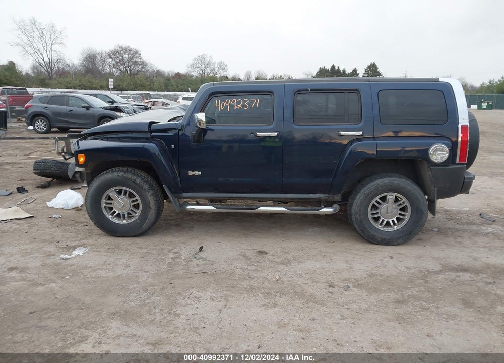 2007 HUMMER H3 SUV VIN: 5GTDN13E678126612