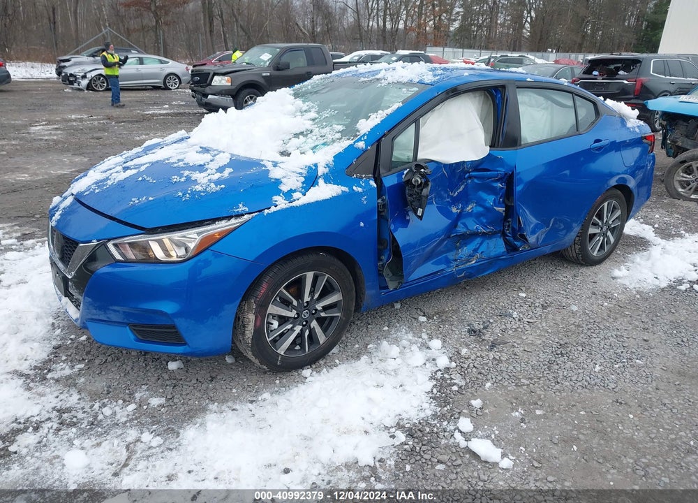 2021 NISSAN VERSA SV XTRONIC CVT VIN: 3N1CN8EV1ML851236