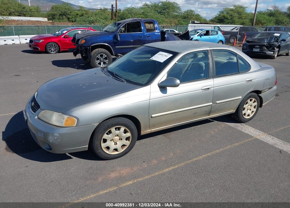 2001 NISSAN SENTRA GXE VIN: 3N1CB51D91L440635