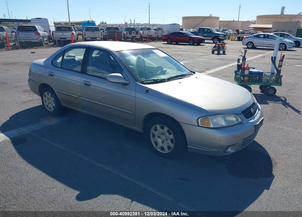 2001 NISSAN SENTRA GXE VIN: 3N1CB51D91L440635