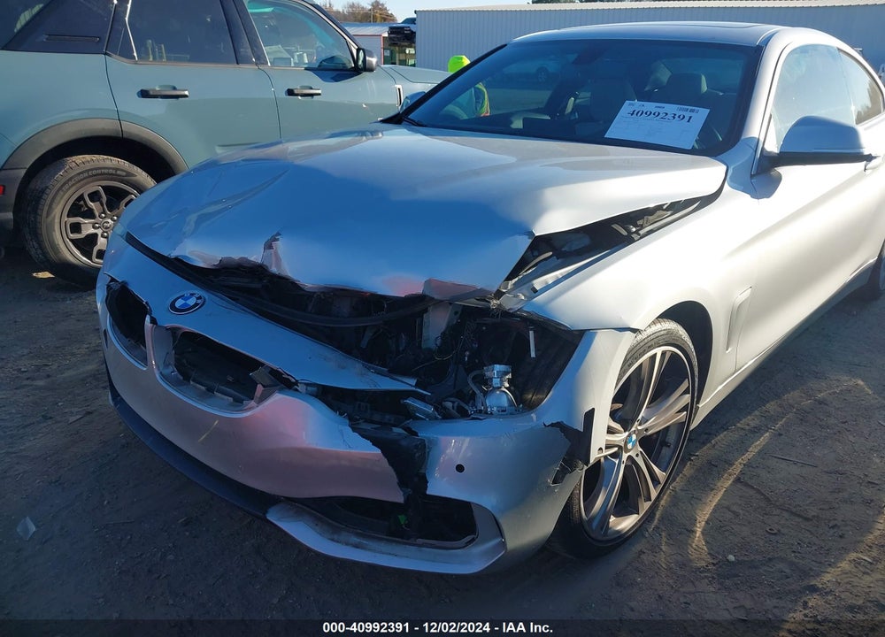 2017 BMW 430I VIN: WBA4R7C31HK896375