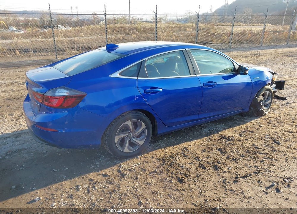 2020 HONDA INSIGHT EX VIN: 19XZE4F53LE012027