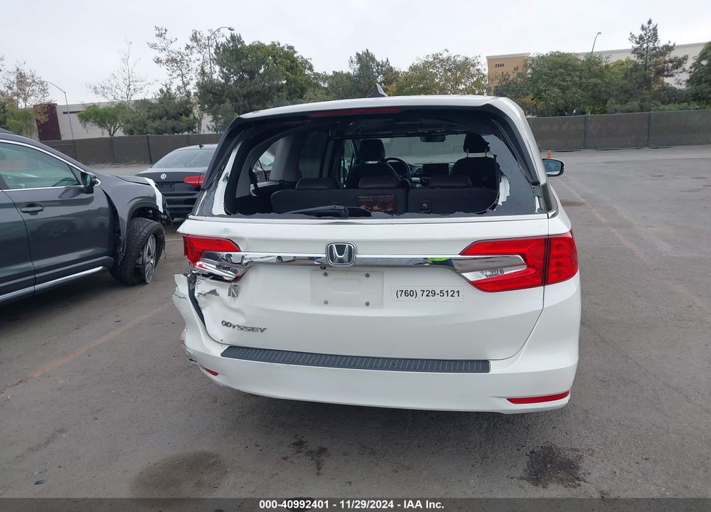 2019 HONDA ODYSSEY EX-L VIN: 5FNRL6H74KB096674
