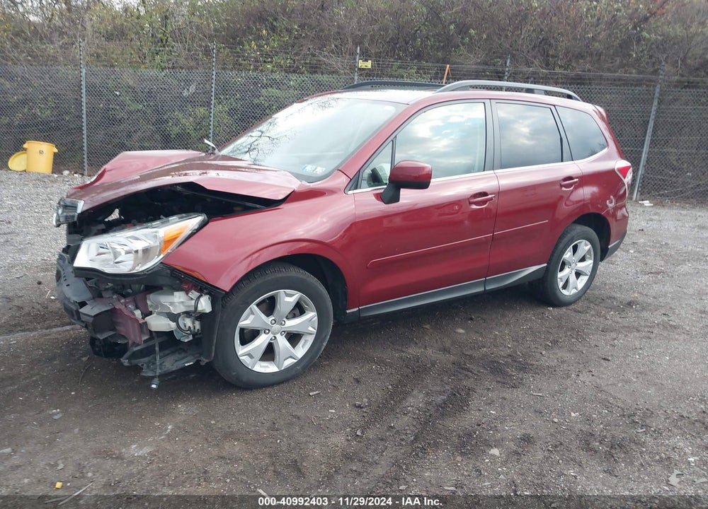 2015 SUBARU FORESTER 2.5I LIMITED VIN: JF2SJAHC0FH828491