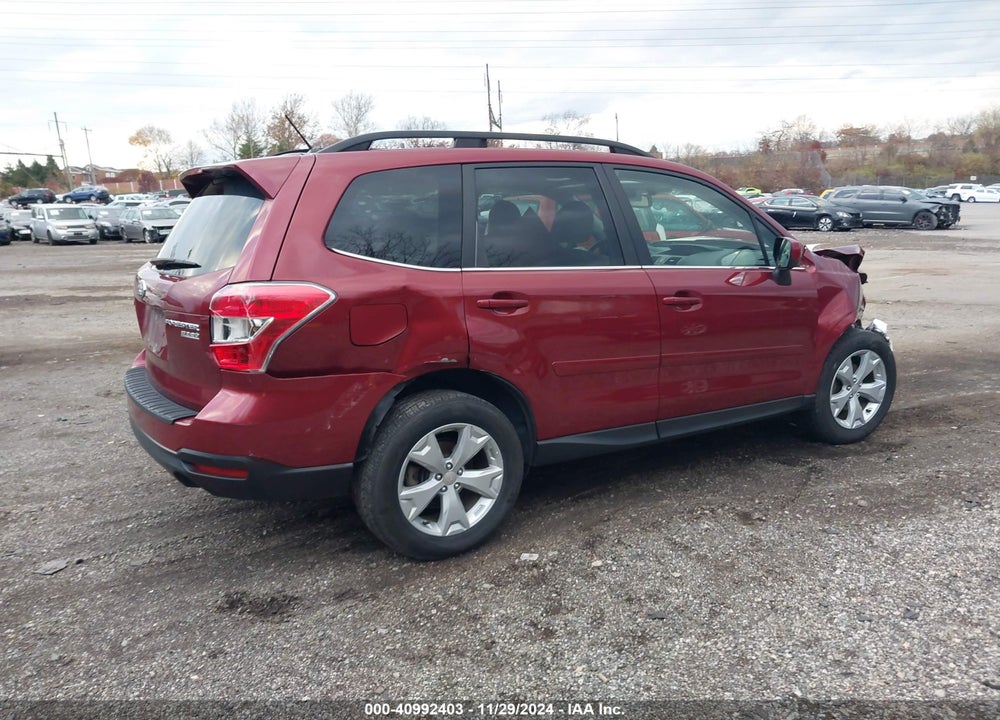 2015 SUBARU FORESTER 2.5I LIMITED VIN: JF2SJAHC0FH828491
