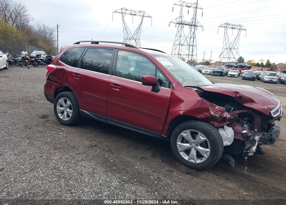 2015 SUBARU FORESTER 2.5I LIMITED VIN: JF2SJAHC0FH828491